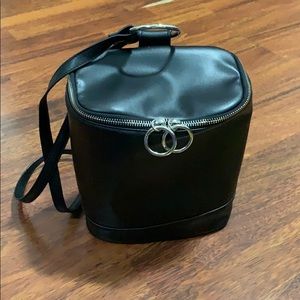 Forever21 black mini backpack!